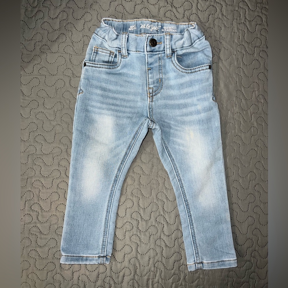 Toddler skinny Jean light wash